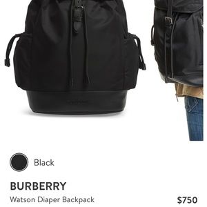 burberry watson diaper backpack